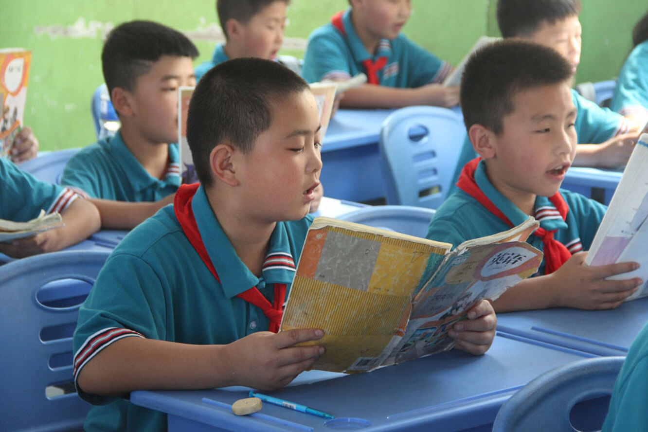 Мальчик в китае