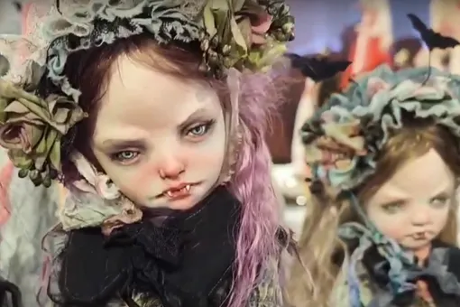 Британка коллекционирует «одержимых бесами» кукол