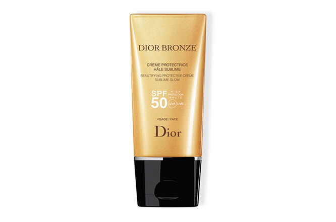 Солнцезащитный крем Dior Bronze Beautifying Protective Creme Sublime Glow SPF 50, Dior