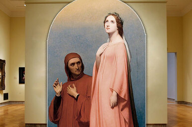 Данте и Беатриче: любовь человека к ангелу