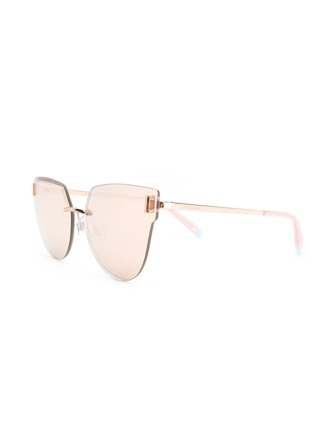 Cолнцезащитные очки в оправе кошачий глаз, Tiffany & Co Eyewear, 35028 руб 