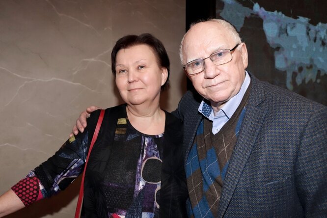Валерий Баринов с женой Еленой