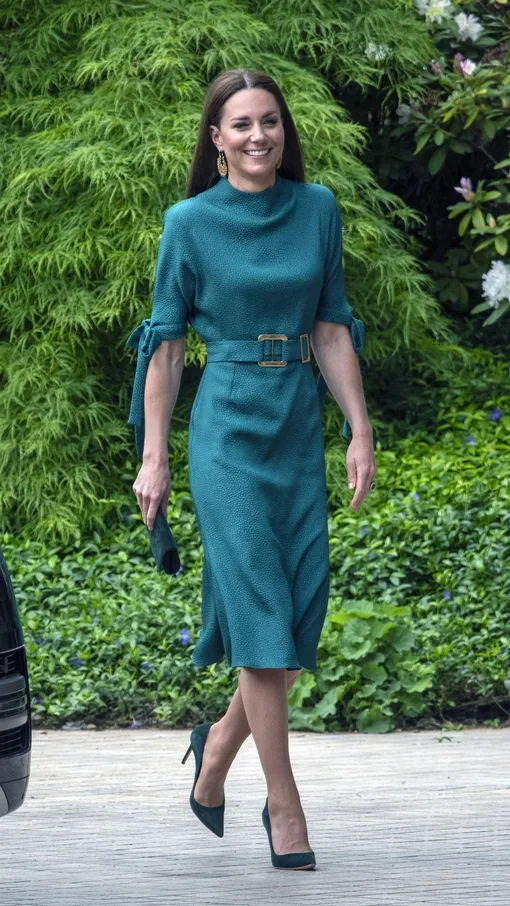 зелёное платье кейт миддлтон