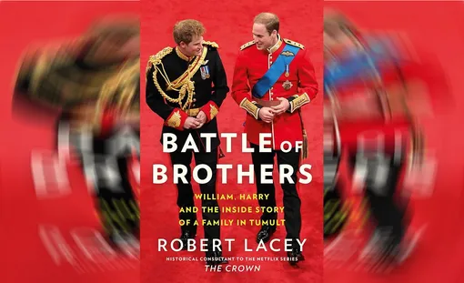 обложка книги, битва двух братьев, королевская семья