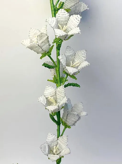 Растения из бисера Екатерины Романовой: фото