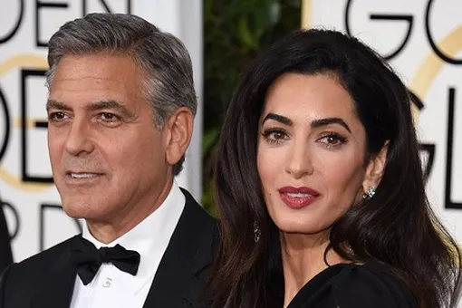 56-летний Джордж Клуни и его жена впервые стали родителями очаровательных близнецов