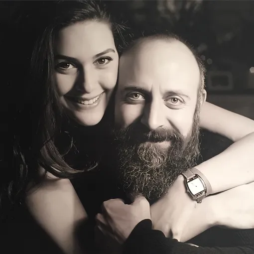 Халит Эргенч с женой фото