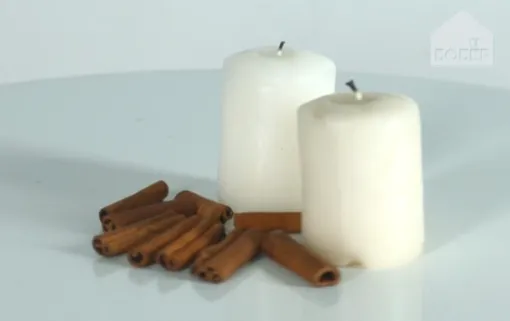 Как сделать новогодние свечи: мастер-класс по изготовлению свечей с фото