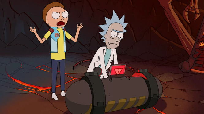 «Рик и Морти», кадр из сериала