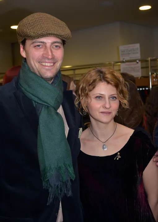 Иван Колесников с женой Линой