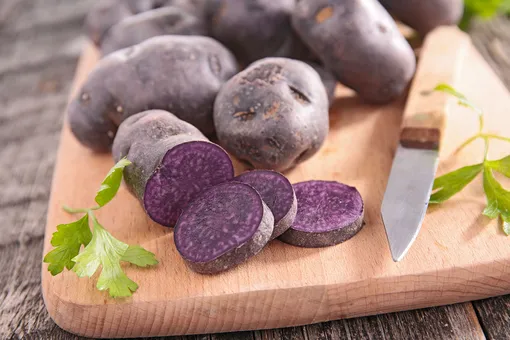 Фиолетовый картофель: рецепт полезного деликатеса от шеф-повара