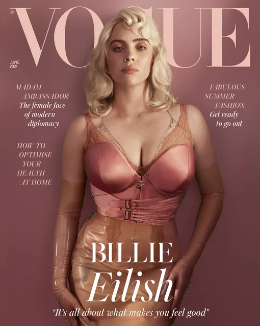 Билли Айлиш на обложке Vogue