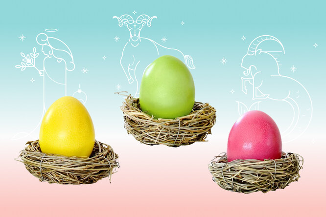 Как покрасить яйца Близнецам и другим знакам Зодиака: встречаем Пасху по гороскопу