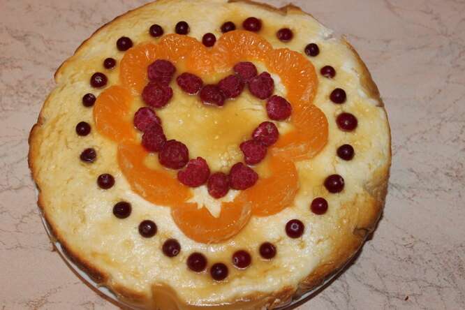 Пирог с творогом «Любимый»