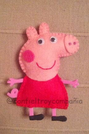 Отзывы о Свинка Пеппа (Peppa Pig) Шьем игрушку из фетра Пеппа на отдыхе