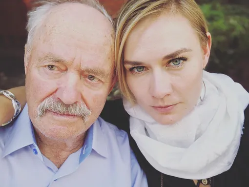 Мария Машкова с дедушкой