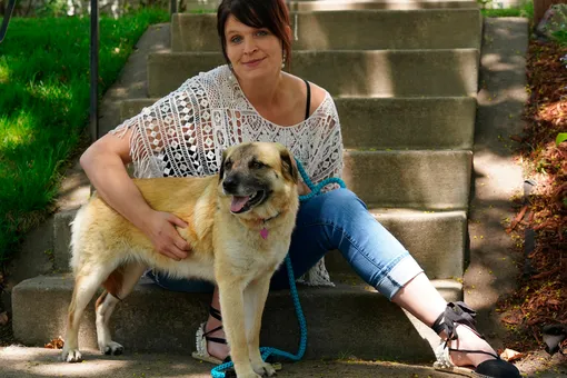 Собака сбежала от новой хозяйки и прошла 60 километров в поисках женщины, которая ее спасла