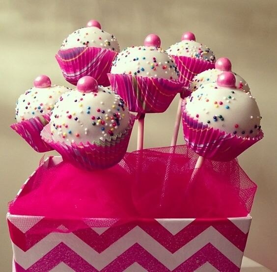 Пирожные на палочке Cake Pops