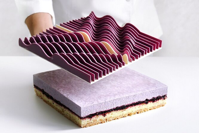 Бывший архитектор создает уникальные «геометрические» торты