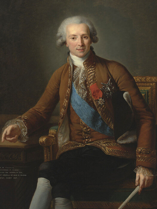граф Франсуа де Водрёй, которого предположительно видели Шарлотта и Элеанор