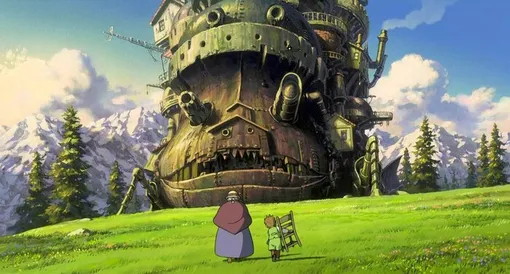Кадр из мультфильма «Ходячий замок»