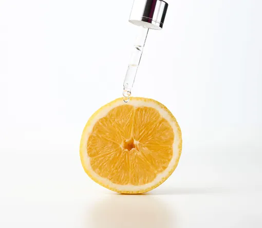 Средство с АНА-кислотами и апельсин