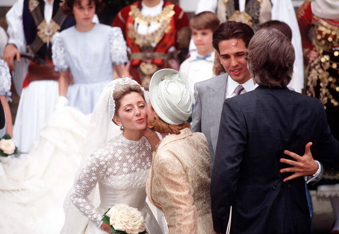 свадьба Мари-Шанталь Миллер и принца Греции