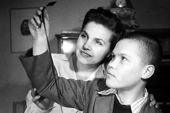 Тамара Макарова и ее приемный сын