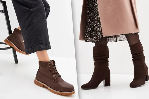 Все в шоколаде: топ-7 теплой обуви в коричневых тонах на зиму-2020