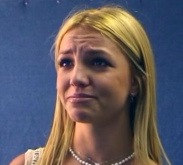 Плачущая Бритни Спирс во время прослушивания певицы на главную роль в «Дневнике памяти