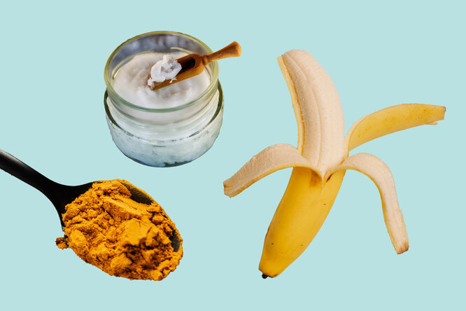 Банановая кожура, куркума и кокосовое масло: как отбелить зубы дома