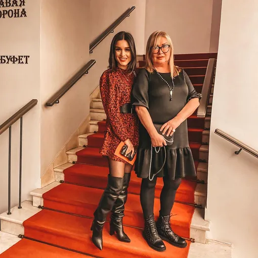 Ксения Бородина с мамой