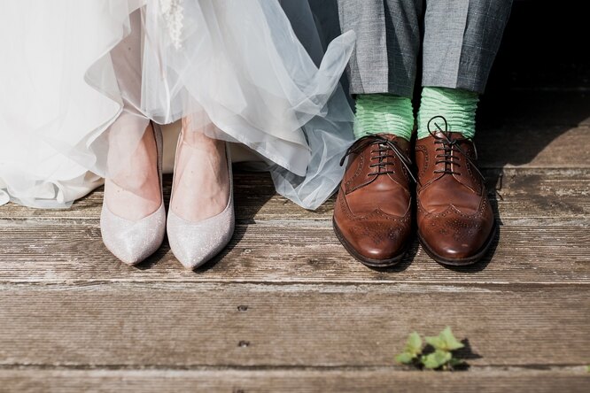 невеста и жених