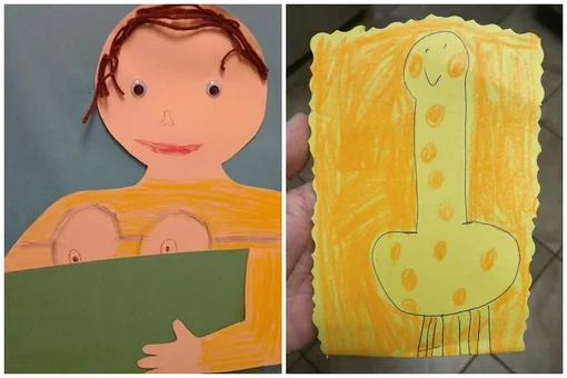 17 детских рисунков, которые заставили родителей покраснеть