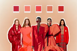 Страстный и вдохновляющий: как носить самый модный цвет весны – идеи от дизайнеров