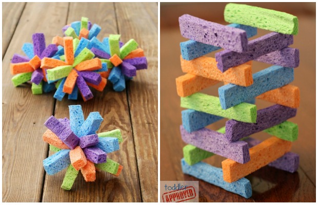 губки как игрушка — 11 неожиданных применений кухонной губки