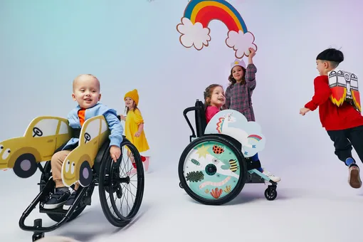 Активные инвалидные коляски для детей