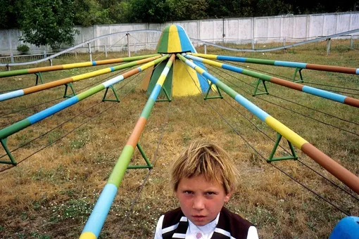 В Кемеровской области чиновники обустроили детскую площадку в фотошопе