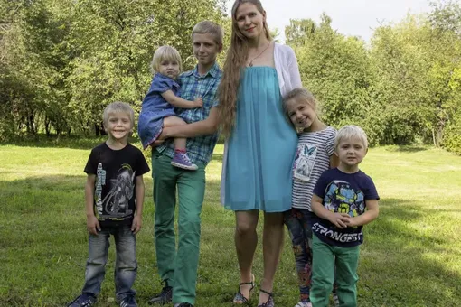 Дарья Смирнова, мать шестерых детей фото