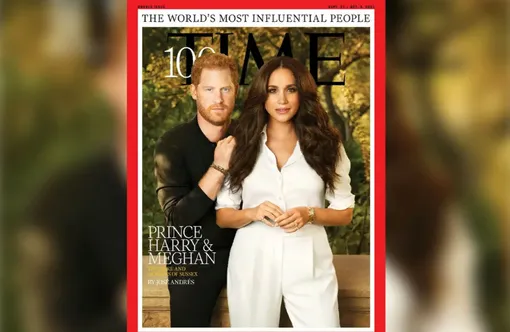 Обложка журнала Time, меган и гарри