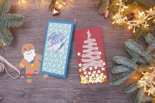 Как сделать трогательные новогодние открытки своими руками?
