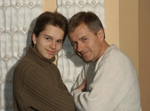 Игорь Ливанов и сын Андрей