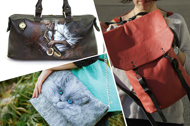 15 самых интересных hand-made сумок на Ярмарке мастеров