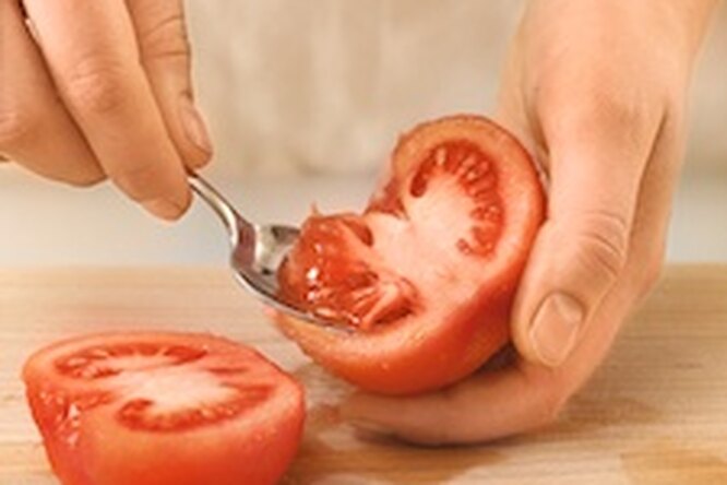 Как очистить помидоры от семян