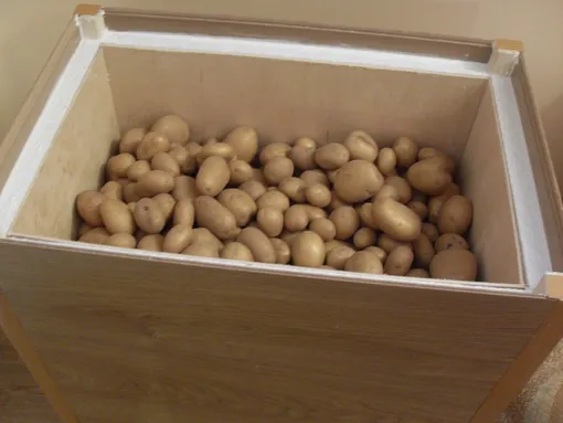 Как хранить картофель на балконе