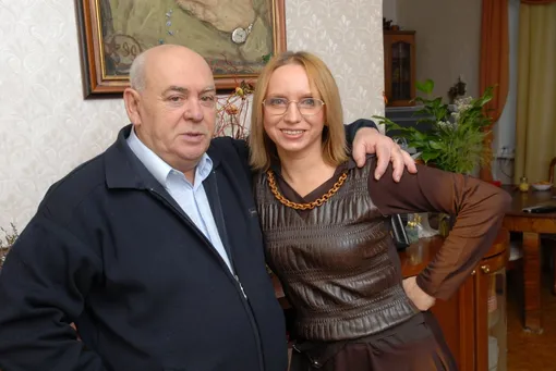 Анатолий Равикович со второй женой Ириной Мазуркевич