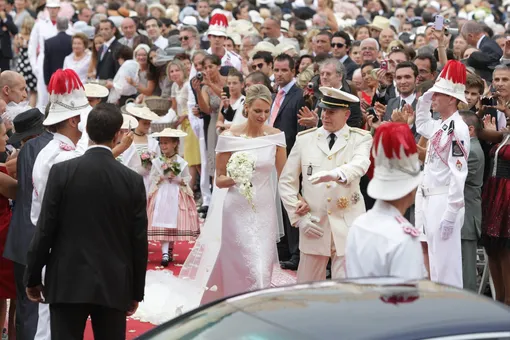 Свадьба князя Монако Альбера II и Шарлен Уиттсток