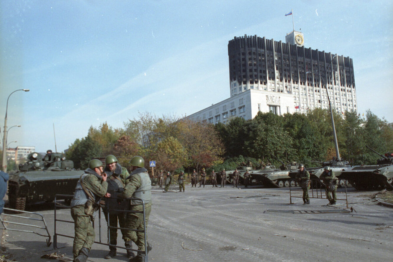 Штурм белого дома москва