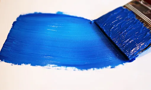 Синяя краска, чем отмыть краску