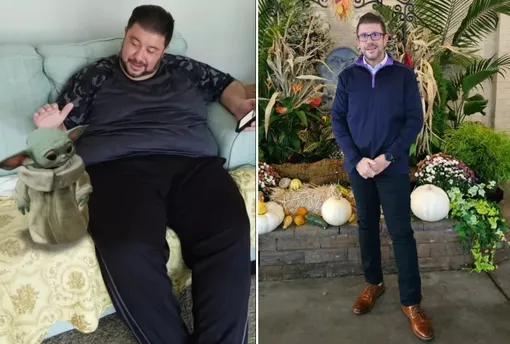 Грегори Галанис до и после снижения веса фото
